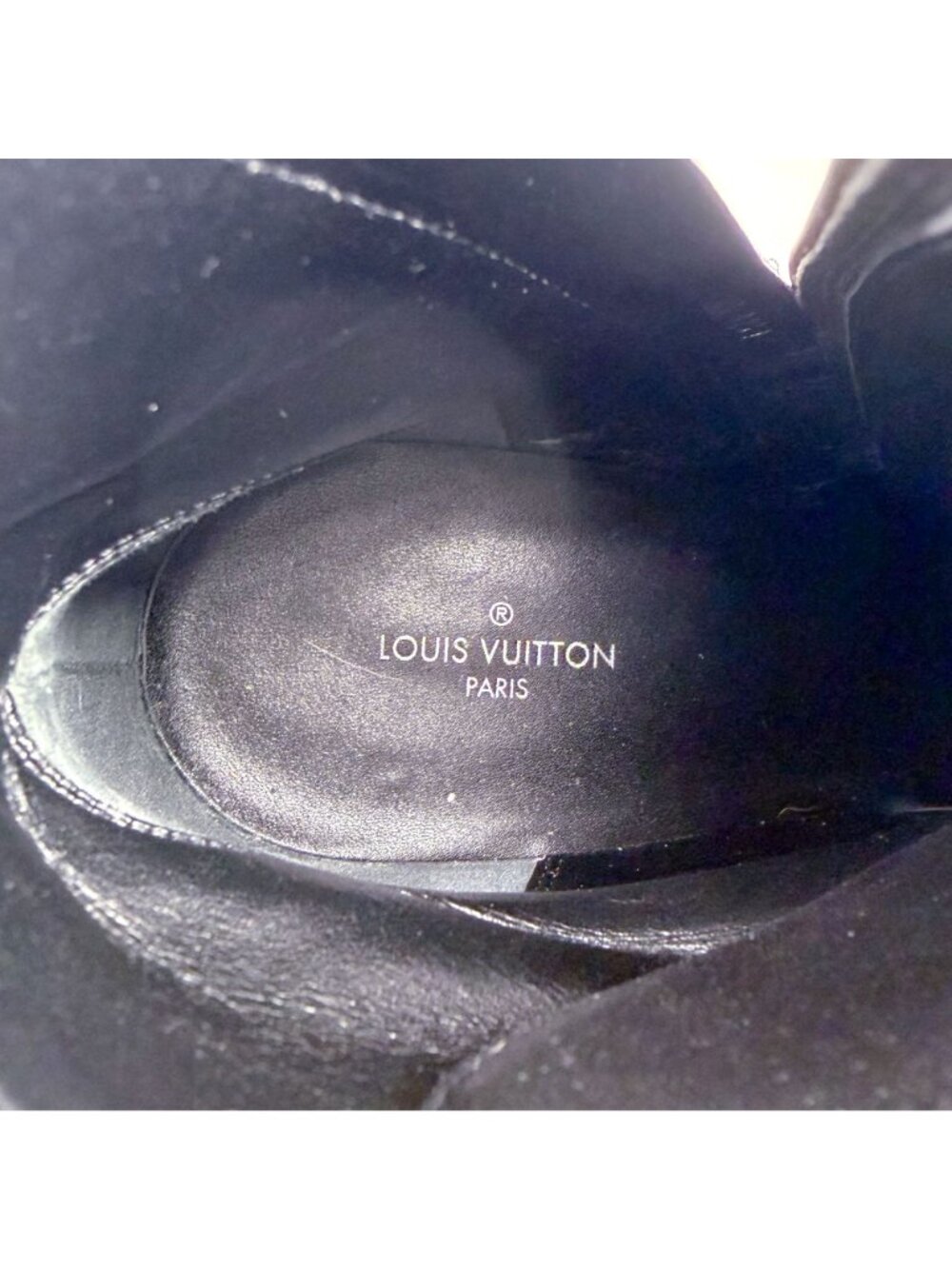 Louis Vuitton Star Trail Combat Boots LV Monogram Brown Size 38.5 US 8.5 Women's - Picture 15 of 15